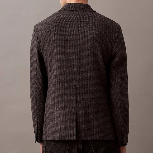 Calvin Klein Men's Wool Blend Slim Blazer XXL - Picture 5 of 7